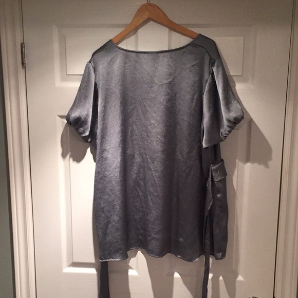 Motherhood Maternity Tie Waist Blouse - Picture 2 of 5